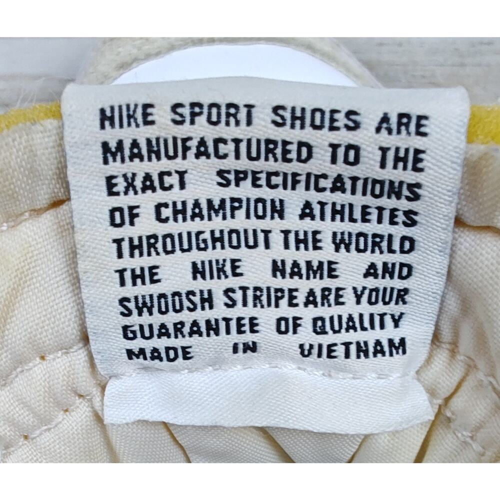NIKE Blazer Mid 77 Essential Women's Sneakers Size 6.5 White And Volt Colorway - Picture 7 of 8